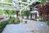Cosy house with large yard and garden for lease in Xuan Dieu street, Tay Ho, Hanoi